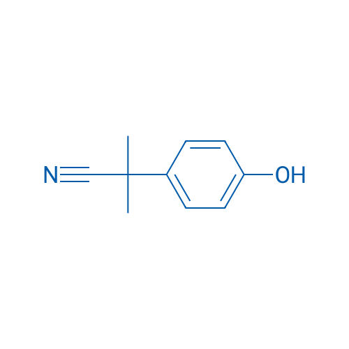 2-(4-Hydroxyphenyl)-2-methylpropanenitrile 250mg
