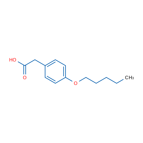 2-[4-(Pentyloxy)phenyl]acetic acid 50mg