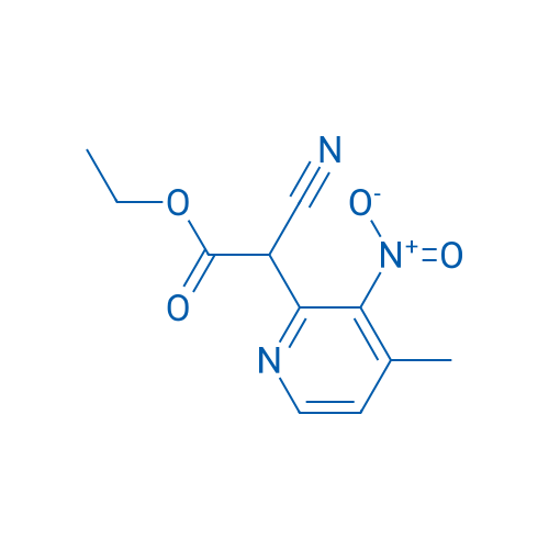 Ethyl 2-cyano-2-(4-methyl-3-nitropyridin-2-yl)acetate 1g