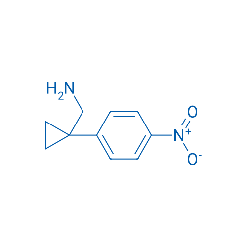 (1-(4-Nitrophenyl)cyclopropyl)methanamine 1g