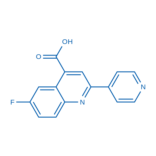 6-Fluoro-2-(pyridin-4-yl)quinoline-4-carboxylic acid 1g