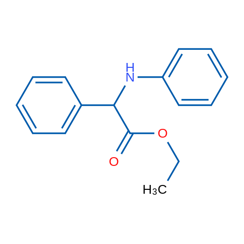 Ethyl 2-phenyl-2-(phenylamino)acetate 1g