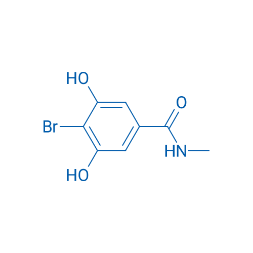 4-Bromo-3,5-dihydroxy-N-methylbenzamide 5g