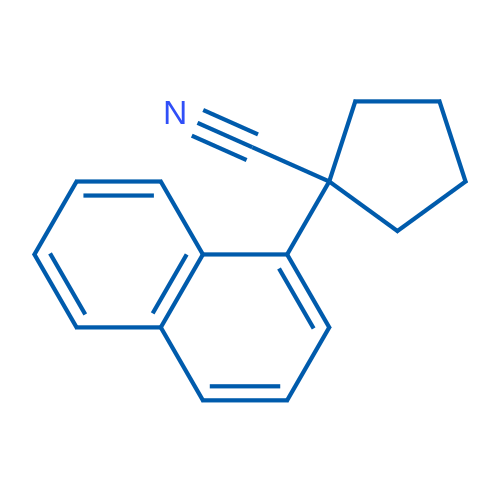 1-(Naphthalen-1-yl)cyclopentane-1-carbonitrile 1g