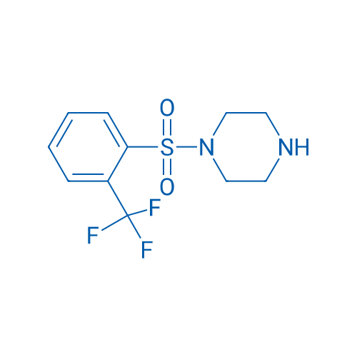 1-((2-(Trifluoromethyl)phenyl)sulfonyl)piperazine 5g
