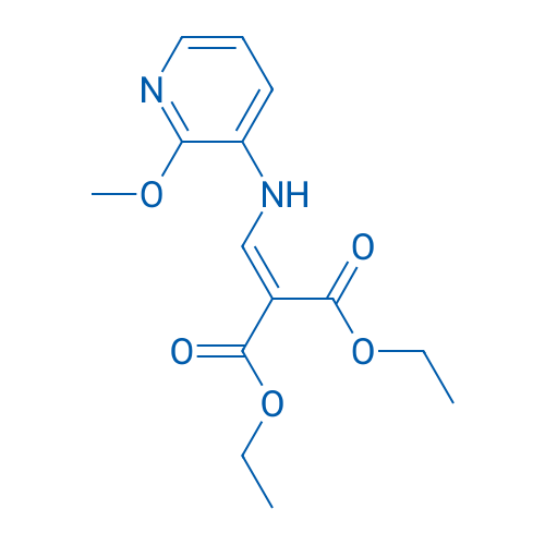 Diethyl 2-(((2-methoxypyridin-3-yl)amino)methylenE)malonate 250mg