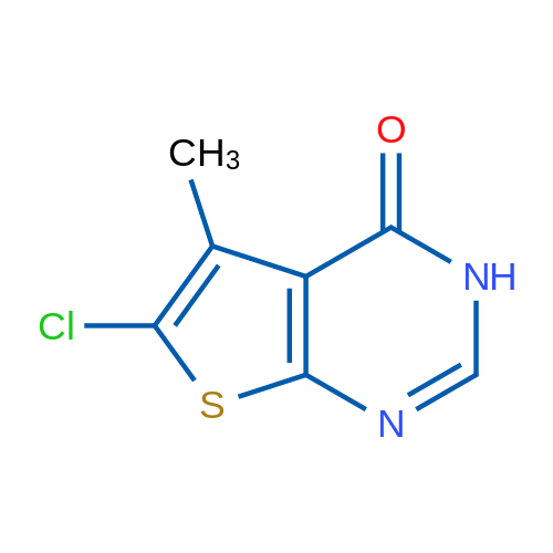 6-Chloro-5-methylthieno[2,3-d]pyrimidin-4(3H)-one 1g