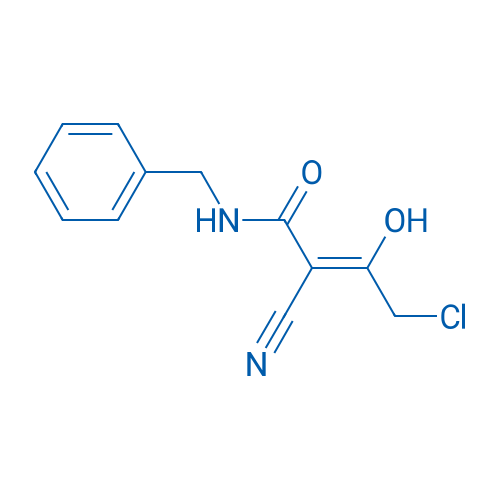 N-Benzyl-4-chloro-2-cyano-3-hydroxybut-2-enamide 1g