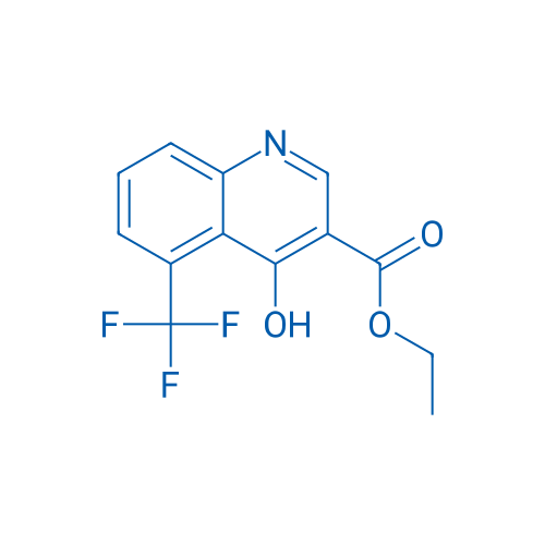 Ethyl 4-hydroxy-5-(trifluoromethyl)quinoline-3-carboxylate 250mg