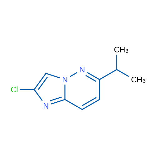 2-Chloro-6-isopropylimidazo[1,2-b]pyridazine 1g