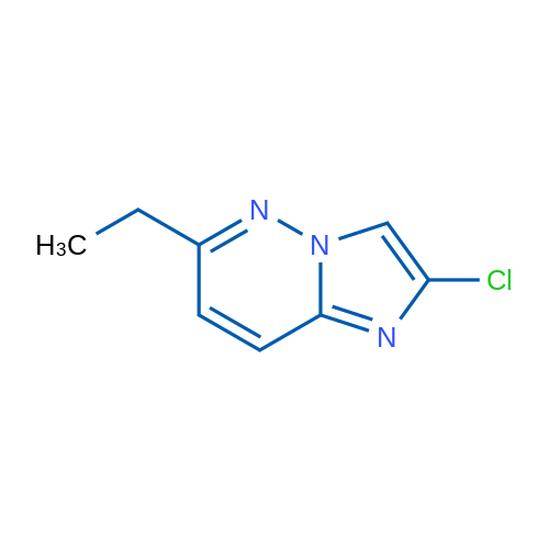 2-Chloro-6-ethylimidazo[1,2-b]pyridazine 1g