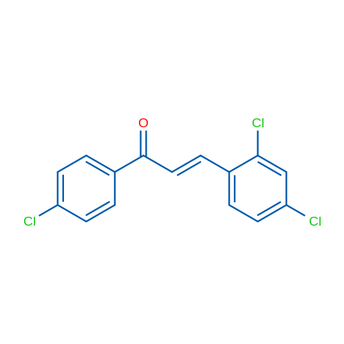 1-(4-Chlorophenyl)-3-(2,4-dichlorophenyl)prop-2-en-1-one 1g