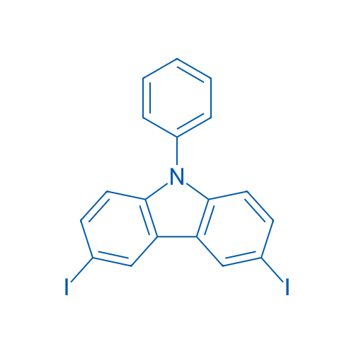 3,6-Diiodo-9-phenyl-9H-carbazole 250mg