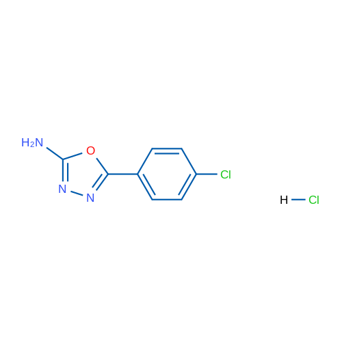 5-(4-Chlorophenyl)-1,3,4-oxadiazol-2-amine hydrochloride 25g
