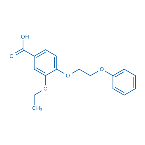 3-Ethoxy-4-(2-phenoxyethoxy)benzoic acid 1g