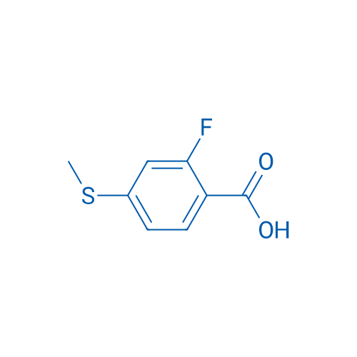 2-Fluoro-4-(methylthio)benzoic acid 10g