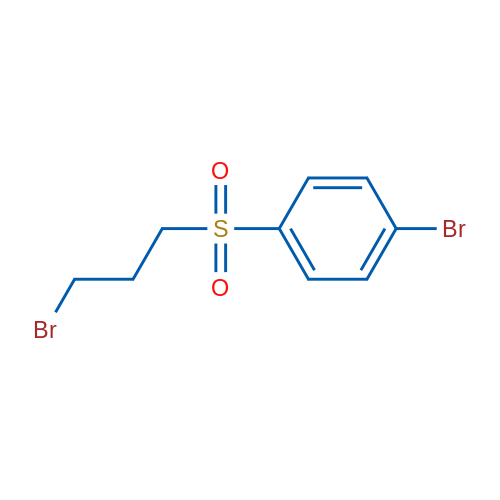 1-Bromo-4-(3-bromo-propane-1-sulfonyl)-benzene 250mg