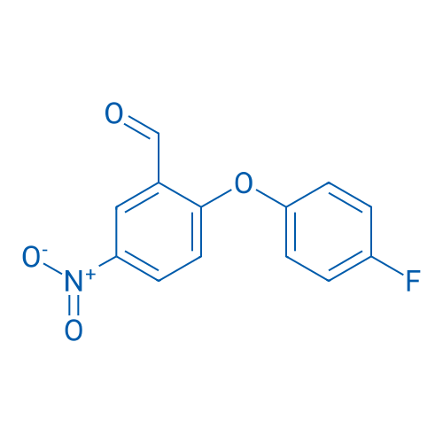 2-(4-Fluorophenoxy)-5-nitrobenzaldehyde 1g