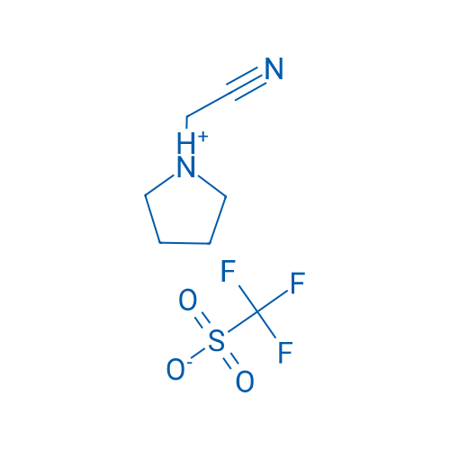 1-(Cyanomethyl)pyrrolidin-1-ium trifluoromethanesulfonate 1g