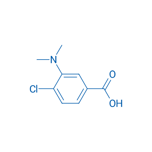 4-Chloro-3-(dimethylamino)benzoic acid 1g