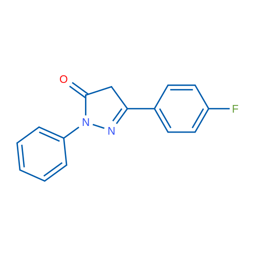 2,4-Dihydro-5-(4-fluorophenyl)-2-phenyl-3H-pyrazol-3-one 1g