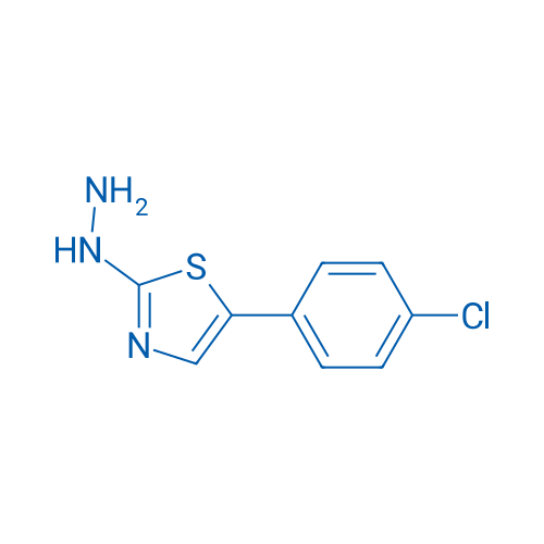 5-(4-Chlorophenyl)-2-hydrazinylthiazole 100mg