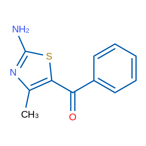 5-Benzoyl-4-methyl-1,3-thiazol-2-amine 100mg