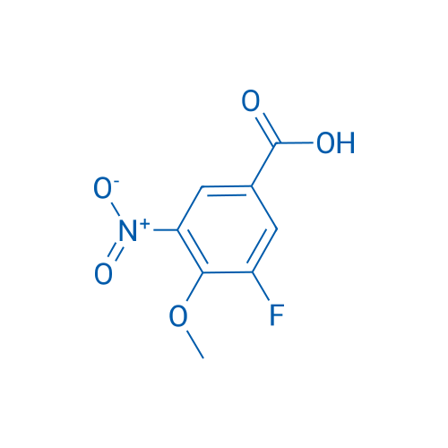 3-Fluoro-4-methoxy-5-nitrobenzoic acid 1g