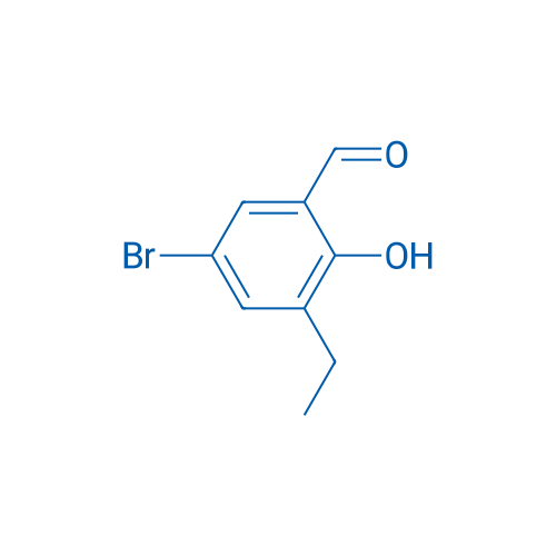 5-Bromo-3-ethyl-2-hydroxybenzaldehyde 1g