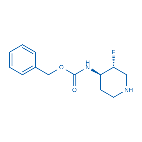Rel-benzyl ((3R,4R)-3-fluoropiperidin-4-yl)carbamate 100mg