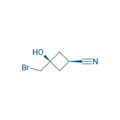 trans-3-(Bromomethyl)-3-hydroxycyclobutane-1-carbonitrile 5g