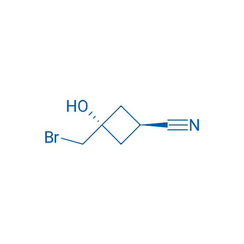 cis-3-(Bromomethyl)-3-hydroxycyclobutane-1-carbonitrile 1g