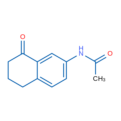 N-(8-Oxo-5,6,7,8-tetrahydronaphthalen-2-yl)acetamide 1g