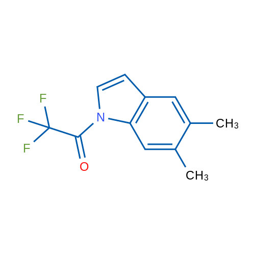 1-(5,6-Dimethyl-1H-indol-1-yl)-2,2,2-trifluoroethanone 1g