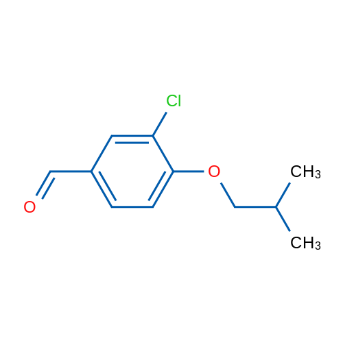 3-Chloro-4-isobutoxybenzaldehyde 1g