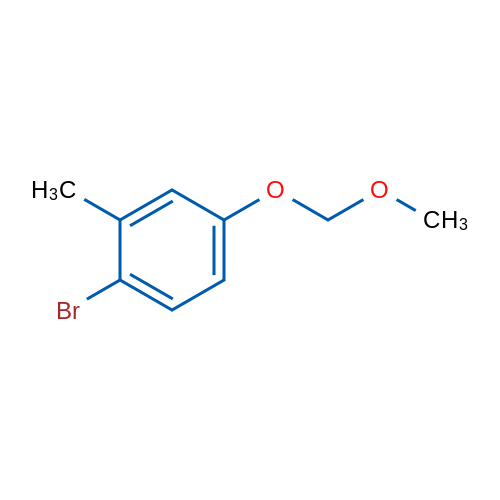 1-Bromo-4-(methoxymethoxy)-2-methylbenzene 5g