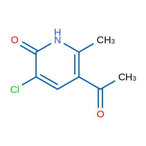 5-Acetyl-3-chloro-6-methylpyridin-2(1H)-one 1g