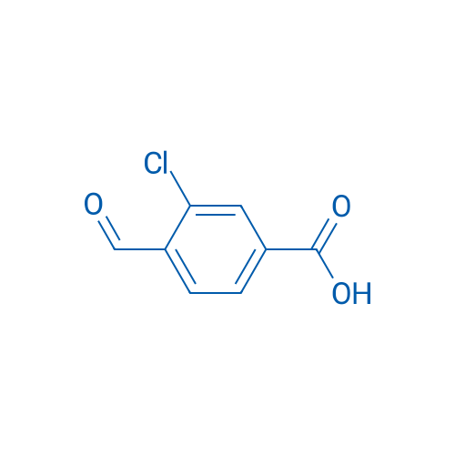 3-Chloro-4-formylbenzoic acid 250mg
