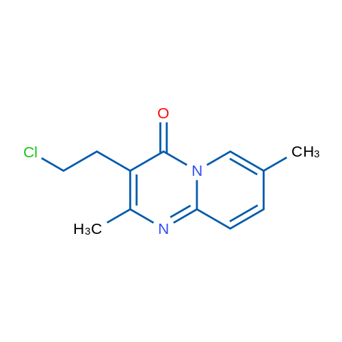 3-(2-Chloroethyl)-2,7-dimethyl-4H-pyrido[1,2-a]pyrimidin-4-one 1g