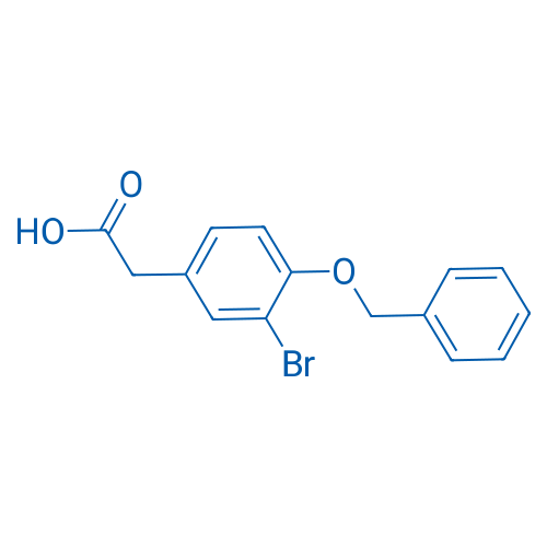 2-(4-(Benzyloxy)-3-bromophenyl)acetic acid 250mg