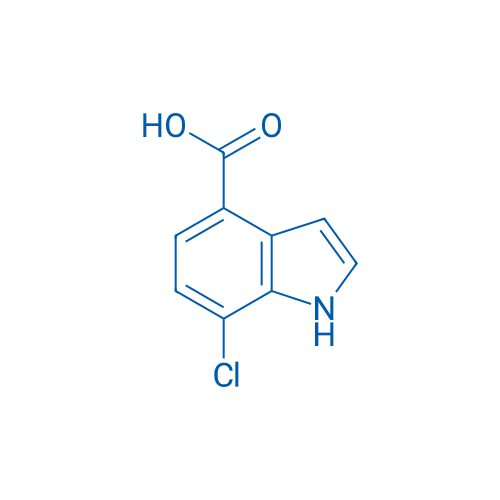 7-Chloro-1H-indole-4-carboxylic acid 5g