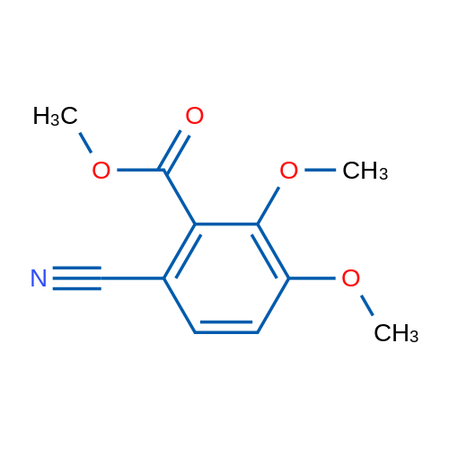 Methyl 6-cyano-2,3-dimethoxybenzoate 1g