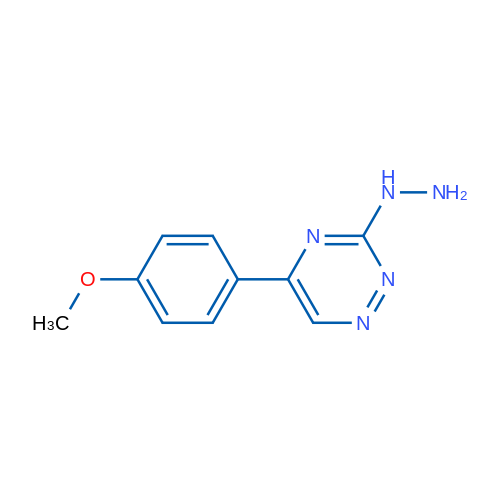 3-Hydrazinyl-5-(4-methoxyphenyl)-1,2,4-triazine 10g