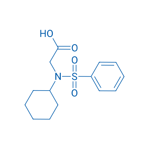 2-(N-Cyclohexylphenylsulfonamido)acetic acid 1g