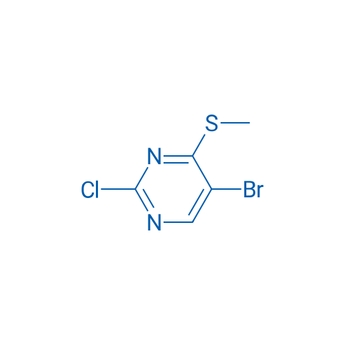 5-Bromo-2-chloro-4-(methylthio)pyrimidine 10g