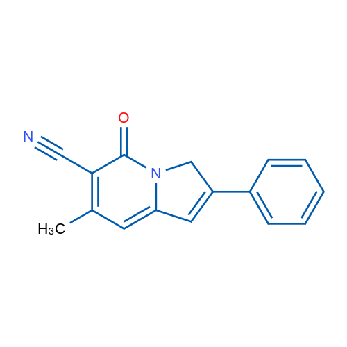 7-Methyl-5-oxo-2-phenyl-3,5-dihydroindolizine-6-carbonitrile 1g