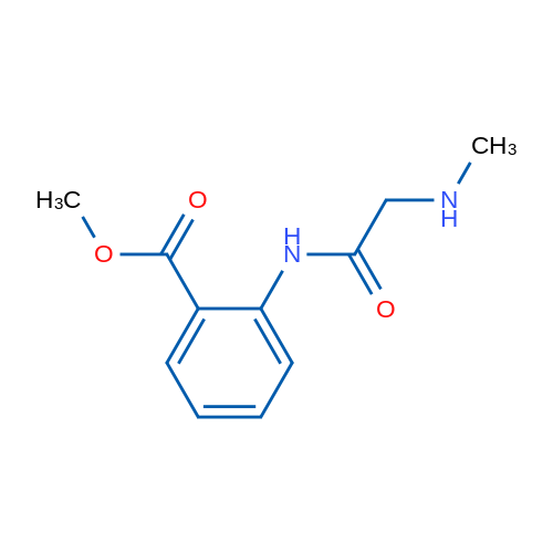 Methyl 2-[2-(methylamino)acetamido]benzoate 1g