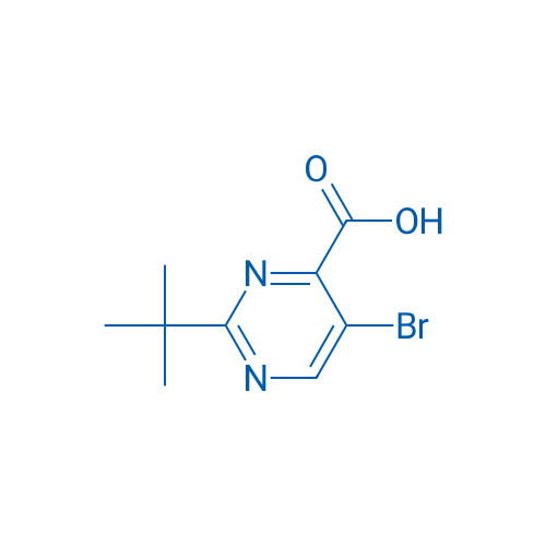 5-Bromo-2-(tert-butyl)pyrimidine-4-carboxylic acid 1g