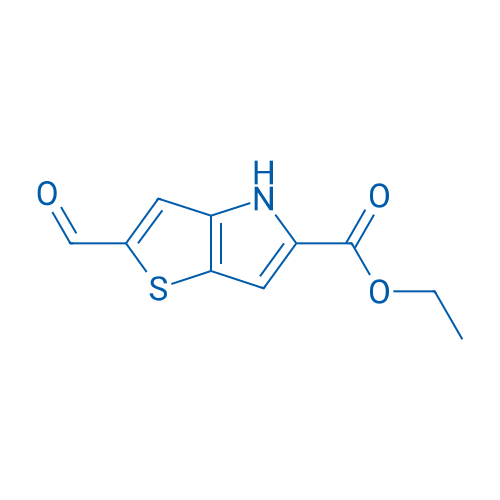 Ethyl 2-formyl-4H-thieno[3,2-b]pyrrole-5-carboxylate 100mg