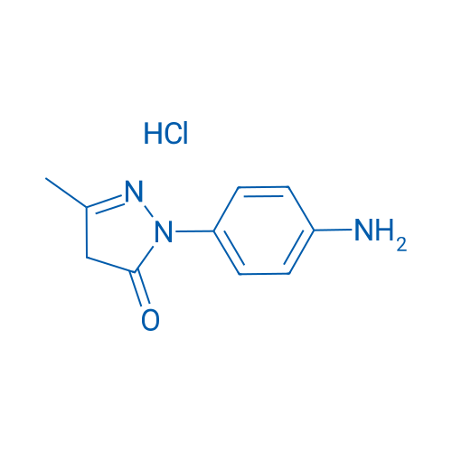 1-(4-Aminophenyl)-3-methyl-1H-pyrazol-5(4H)-one hydrochloride 1g